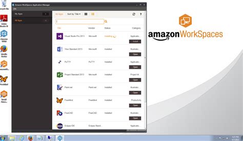 Amazon Workspaces Application Manager Deploy Apps