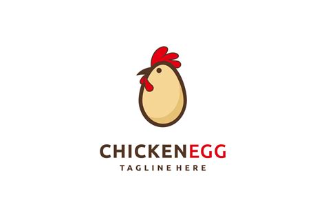 Chicken Egg Logo Design Icon Vector Graphic By Sore88 · Creative Fabrica