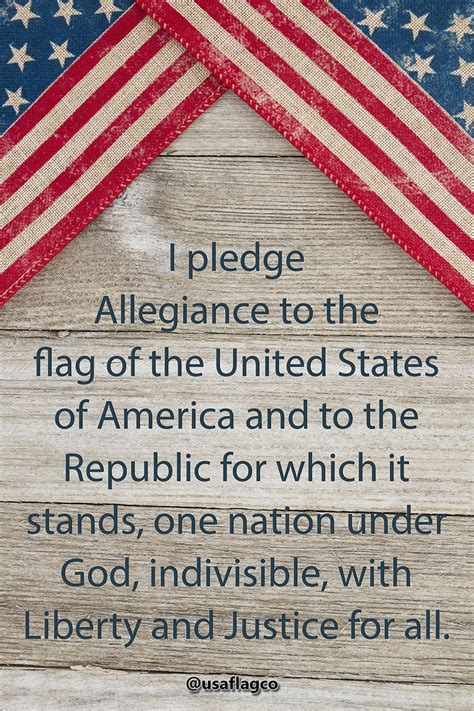 Pledge of allegiance in spanish. The Pledge of Allegiance - USA Flag Co.