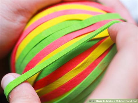 You can experiment with different sizes and color. How to Make a Rubber Band Ball: 8 Steps (with Pictures ...