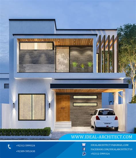 5 Marla House Front Designs Ideal Architect