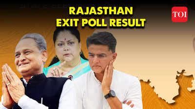 Rajasthan Exit Poll Bjp To Wrest Power From Congress In Rajasthan