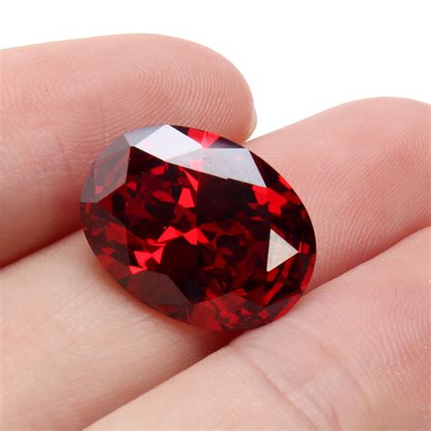 1389ct Pigeon Blood Red Ruby Unheated 12x16mm Diamond Oval Cut Vvs