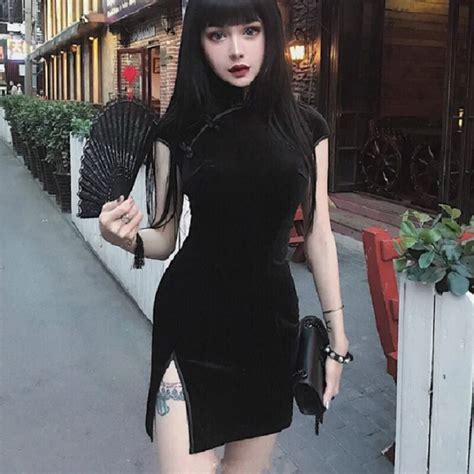 Buy 2018 Summer Velvet Dress Women Dress Chinese