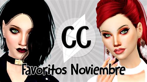 Los Sims 4 Contenido Personalizado Favoritos Noviembre Cc Showcase