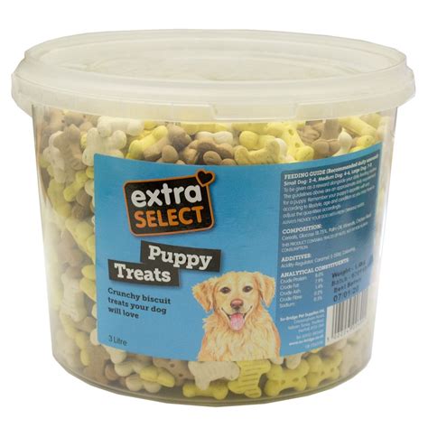 Extra Select Puppy Bone Treat Bucket Su Bridge Pet Supplies Su