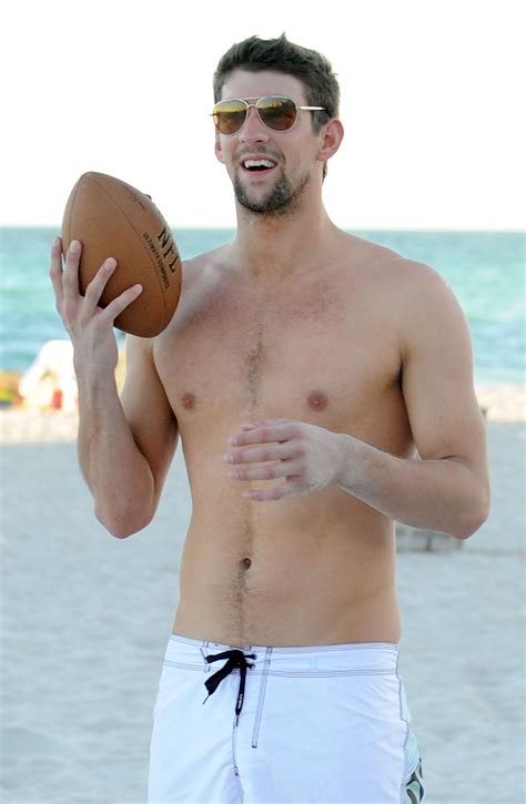 Shirtless Photos Of Michael Phelps On The Beach Popsugar Celebrity
