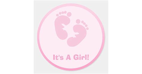 Baby Footprints Stickers Zazzle