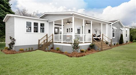 Triple Wide Clayton Manufactured Home With A Porch One Level House Designinte Com