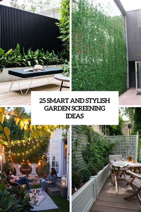 See more ideas about backyard, backyard privacy, backyard landscaping. 25 Smart And Stylish Garden Screening Ideas - DigsDigs
