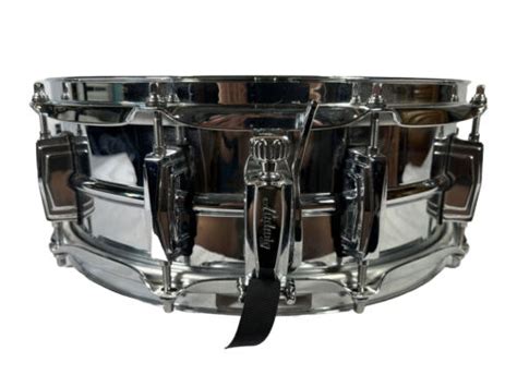 Ludwig Lm400 Supraphonic 5x14 Snare Drum Chrome Plated Aluminum Shell