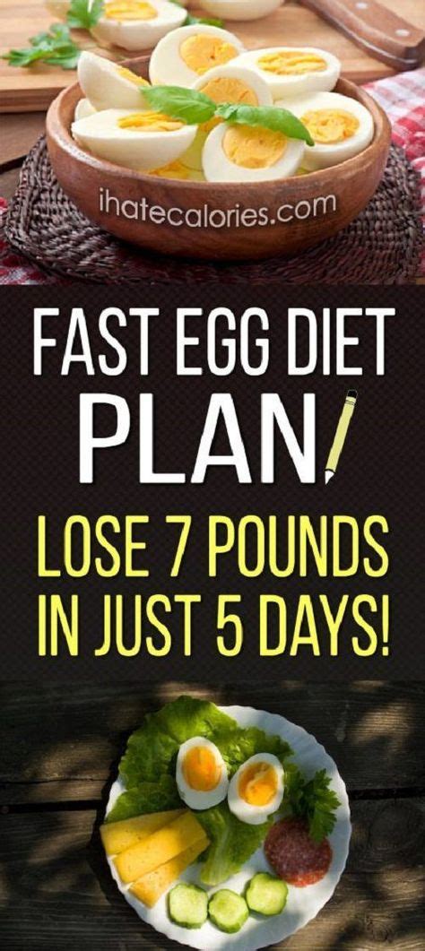 Fast Egg Diet Plan Lose 7 Pounds In Just 5 Days 2 Week Diet Egg