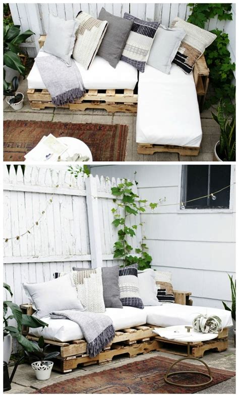Pallet couch plans can be learned from online sites. 27 DIY Pallet Sofa Plans Step by Step Instructions • DIY ...