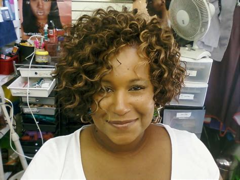 Sew In S Natural Hair Pinterest Short Curly Weave Weave Bob