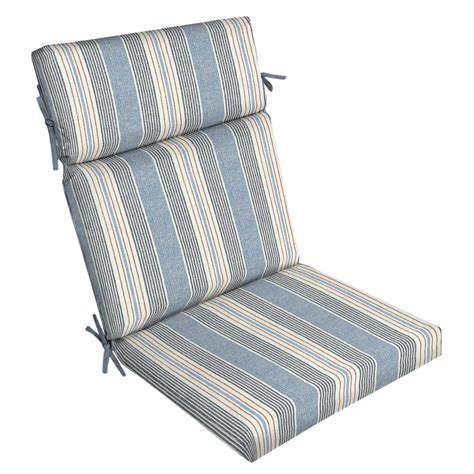 better homes and gardens hickory stripe 44 x 21 outdoor chair cushion