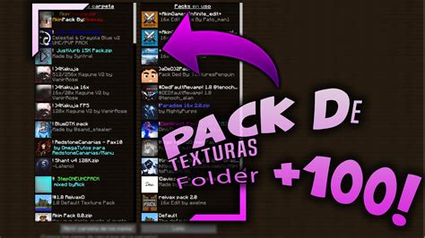 El Mejor Texture Pack Folder De Pvp Con 100 ¡no Lagfps Reivaxd