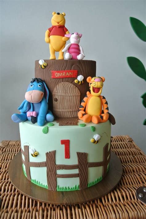 Rustic Winnie The Pooh First Birthday Party Ideas Decor Styling