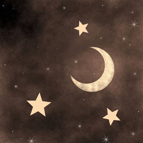 Celestial Clipart Moon And Stars Clip Art Starry Night Sky Etsy