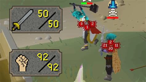 This 50 Attack Build Sure Is Powerful Gmaul Pure Pking Pvp Worlds
