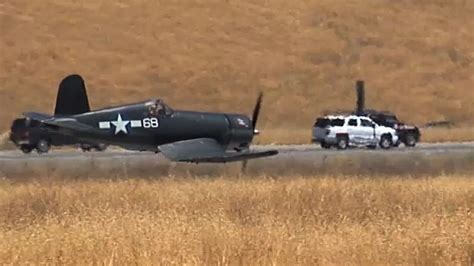 Rc F4u Corsair And Spitfire Very Low Passes At Sccmas Air Show 2013 Youtube