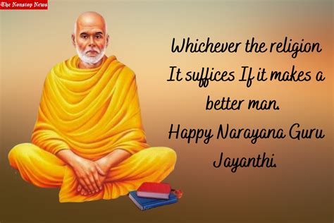 Sree Narayana Guru Jayanthi 2022 Wishes Images Quotes Messages