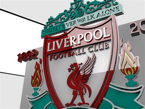 Liverpool fc wallpaper liverpool wallpapers liverpool logo liverpool football club 3d logo wallpaper backgrounds iphone wallpaper iphone liverpool logo design circle concept for supporter. Liverpool Logo Free 3D Model - . .c4d - Free3D