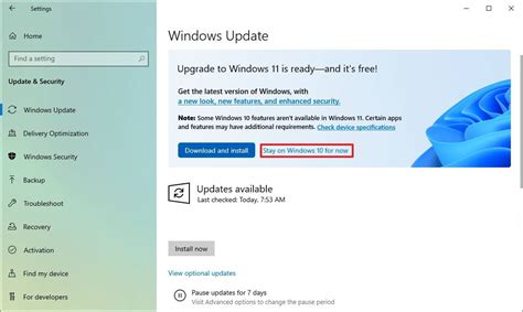 Instale A Atualização Do Windows 10 De Novembro De 2021 T2id
