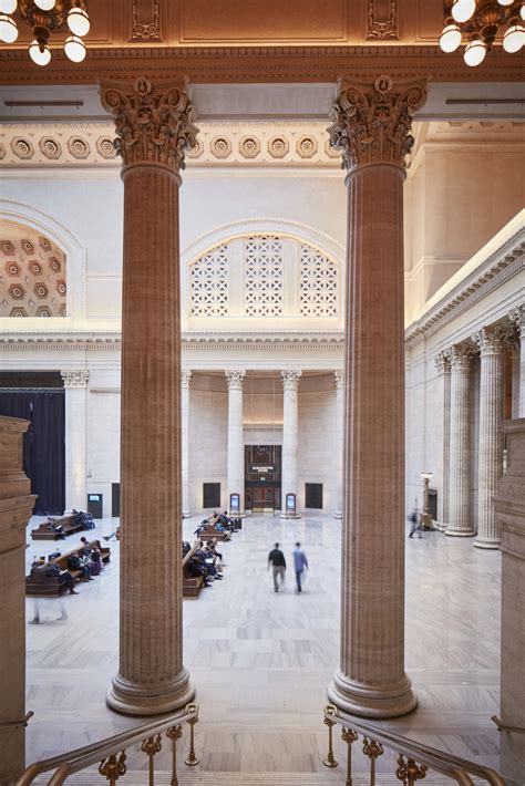 Gallery Of Chicago Union Station Great Hall Restoration Goettsch