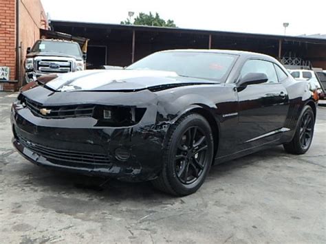 Loaded 2015 Chevrolet Camaro Ls Coupe Repairable For Sale