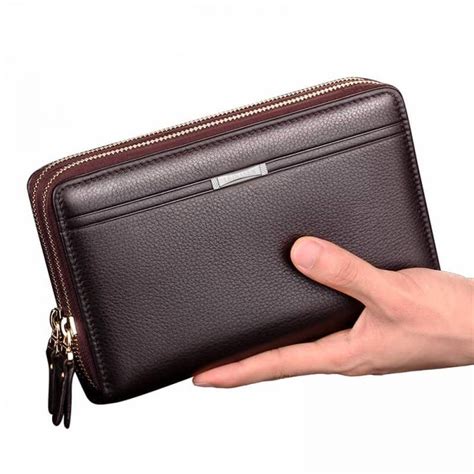 Mens Long Wallets With Coin Pocket Long Wallet Men Leather Wallet Mens Men Clutch Bag