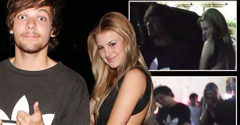 Louis Tomlinson And Briana Jungwirth Giggle As They Leave La Nightclub