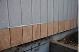 Pictures of T-111 Plywood Siding Repair