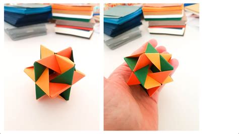 Origami Modular Kusudama Youtube