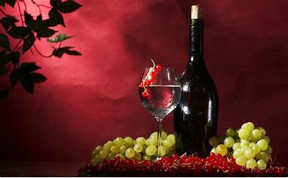 Wine Wallpapers Grapes Fruits Bottle Pc Bottles