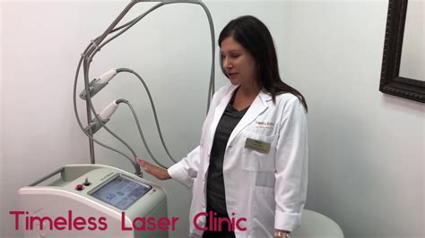Cutera Excel V Demo Skin Laser Treatment Youtube