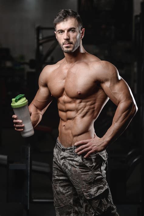 Muscle Fitness Man Stock Photo Free Download