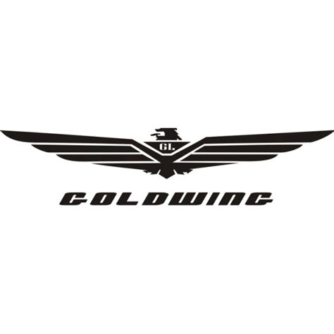2x Pegatinas Logo Goldwing Motocolor Pintura Y Pegatinas De Motos