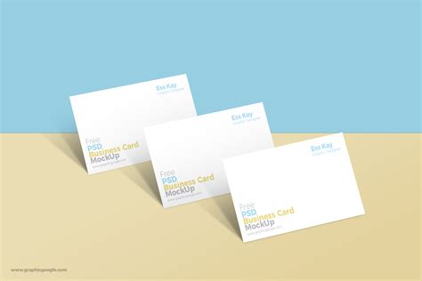 You can add your graphics with ease to make it your own. Free PSD Business Card MockUp - Engine Templates