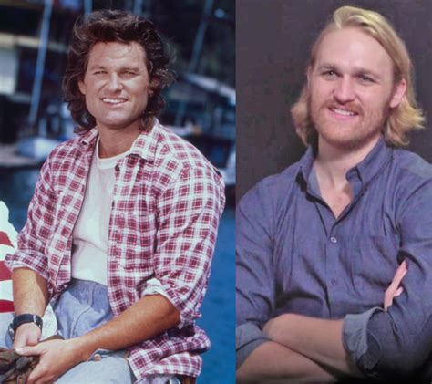 Wyatt russell is an american actor and a former professional ice hockey player. The Apple Doesn't Fall Far - Celebrities & Their Sons at the Same Age - Page 30