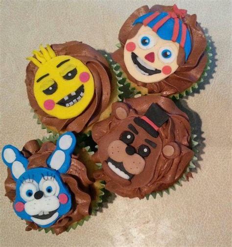 Five Night Freddy Cupcakes 10th Birthday Parties 50th Birthday Party