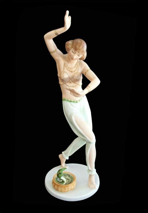 ROSENTHAL Gustav Oppel Salambo Art Deco Porcelain Figure