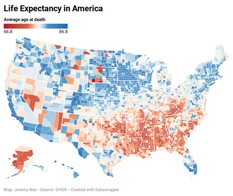 Us Life Expectancy America Is Now Facing The Greatest Divide In Life
