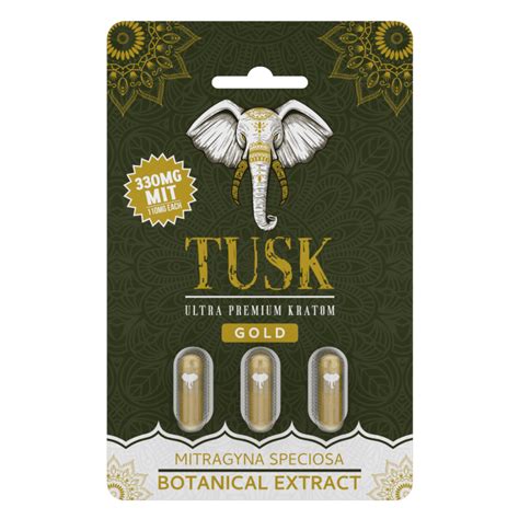 Gold Capsules - Tusk Kratom
