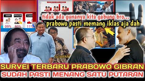 MANTAP Hasil Survei Terbaru Bikin Pasnagan 01 03 PASRAH Udah Jelas