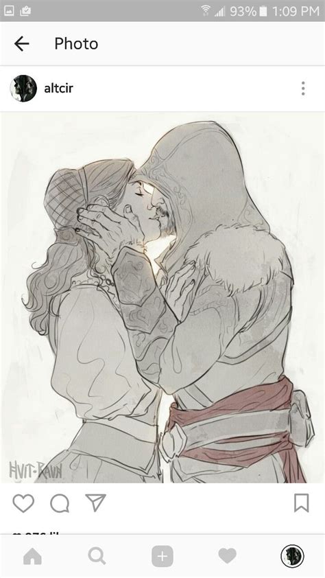 Credit To Hvit Ravn On Tumblr Assassins Creed Series Couple Posing