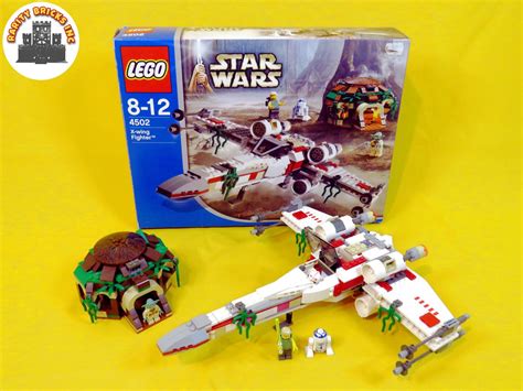 Used Po Set Lego Star Wars X Wing Fighter Dagobah From