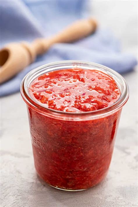 Homemade Strawberry Freezer Jam Yummy Recipe