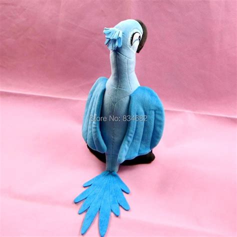 Jg Chen 2pcslot 30cm New Rio 2 Movie Cartoon Plush Toys Blue Parrot