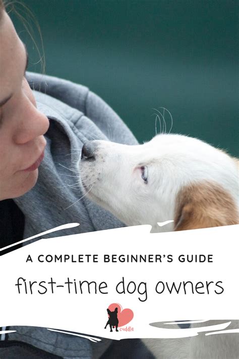 First Time Dog Owner A Complete Beginner S Guide Artofit