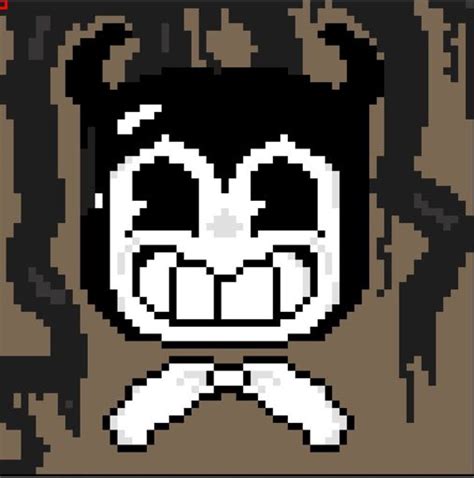 Bendy Pixel Art D Bendy And The Ink Machine Amino